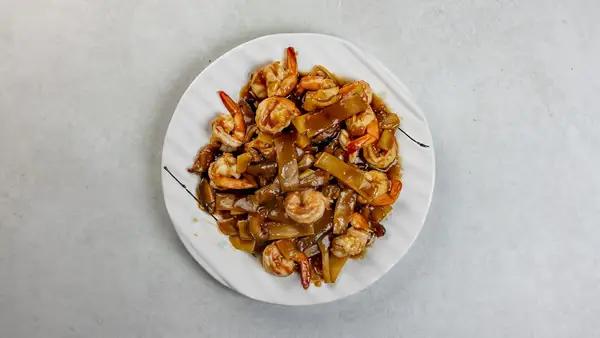 Kozice s bambusom i gljivama